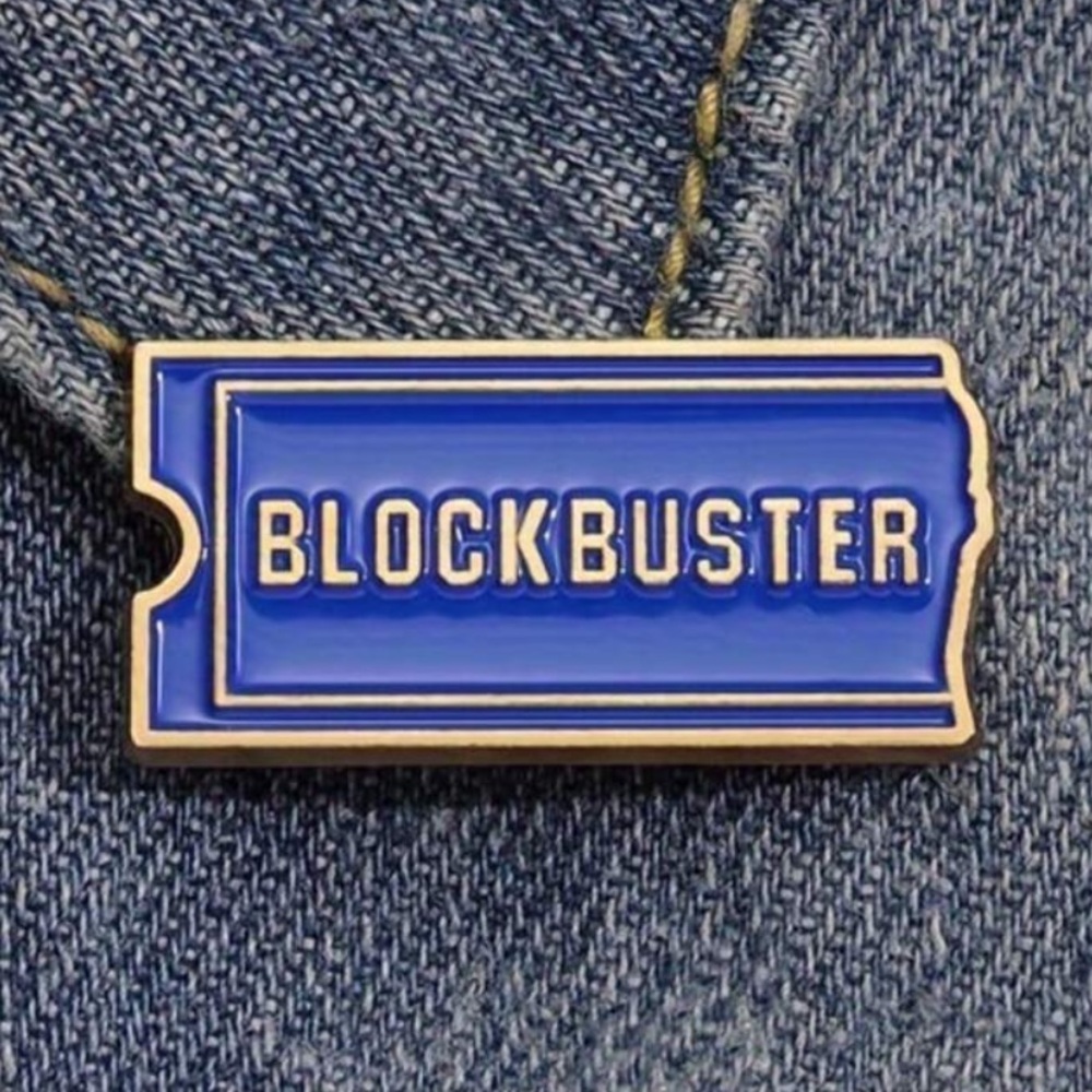 Blockbuster Video Pin